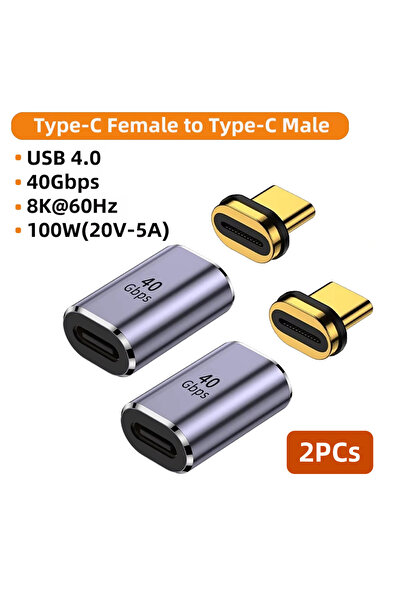 Choice 2x 100W CX ZT 100W Type C Adapter OTG 40Gbps Magnetic Fast Data Transf...