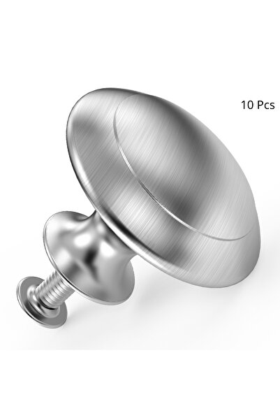 Choice3 ١٠ قطع من مقابض الخزائن المصنوعة من الفولاذ المقاوم للصدأ، بنمط أمريك...