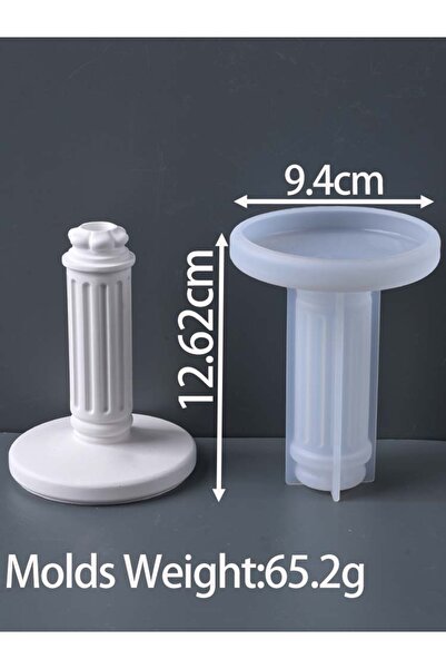 Choice3 قاعدة شمعدان على الطراز الأوروبي، قالب سيليكون، قاعدة شمعدان عطرية يم...