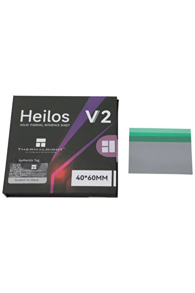 Choice1 40X60X0.25MM Thermalright Heilos V2 Solid Silicone Thermal Grease Pad...