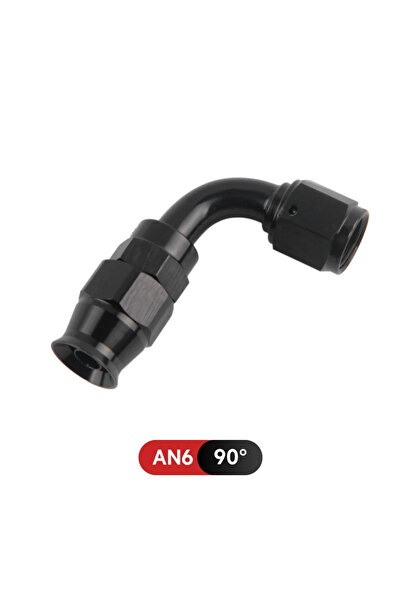 Choice11 وصلة خرطوم دوارة للزيت والوقود من مادة PTFE، بزاوية 90 درجة، AN6-AN4...