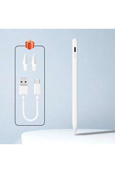 choice2 قلم أبيض لأجهزة iPad A16 و Air 11 و 5 و 4 و Pro 11 و 13 و 12.9 و M2 و...