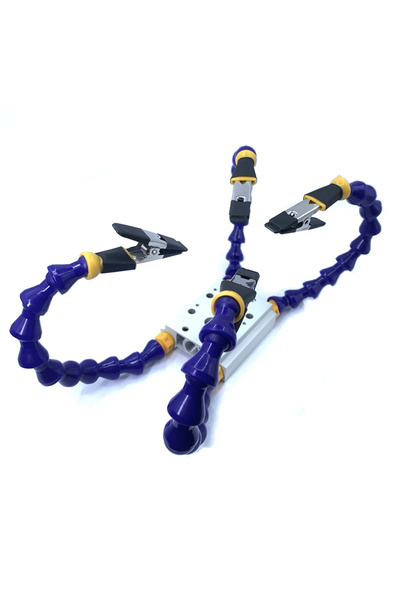 choice2 with 4 arms topus Soldering Helping Hands Bench Vise Table Clamp with...