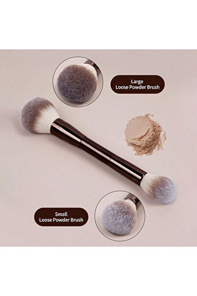 choice2 green 1Pc Professional Long Aluminum Tube Makeup Brush,Double-Ended H...