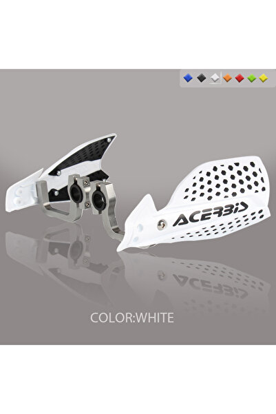 Choice1 واقي يد أبيض من موتروس، مقاس 22 مم و28 مم، لحماية مقود الدراجة الناري...