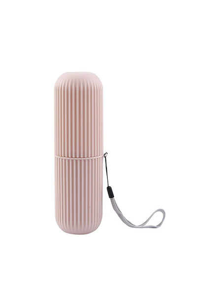 choice2 قطعة واحدة وردية اللون، قطعة واحدة محمولة لفرشاة الأسنان، حامل معجون ...