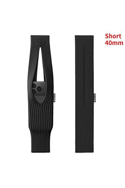 Choice6 حقيبة هاتف منسوج جديدة لعام 2026، لون أسود (40 سم)، قصيرة (40 سم)، طو...