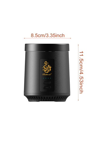 Choice مبخرة كهربائية 2 في 1 برائحة العود والفحم الأسود، من النوع C، محمولة، ...