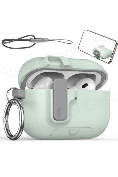 Choice6 for AirPods Pro 3 Light Green (Fluffy Blue) For Airpods Pro 3 New Ful...