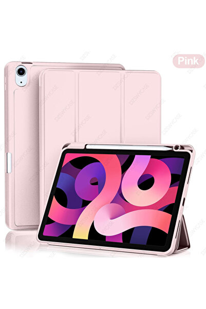 Choice4 جراب وردي اللون لجهاز iPad Air مقاس 11 بوصة M3/M2 (2025/2024)، وجهاز ...