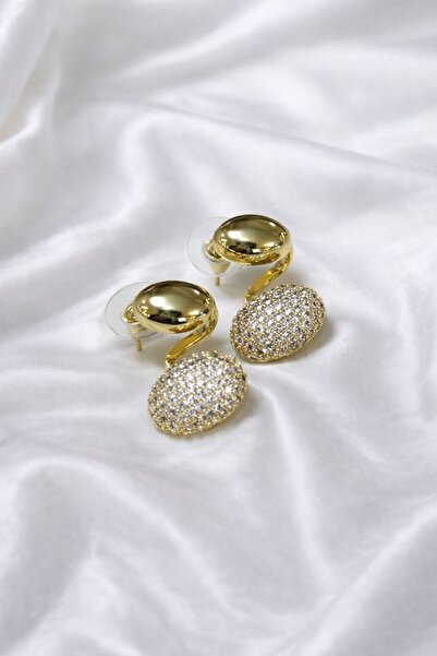 Cadera Jewelry Design Dangle Gold Earrings