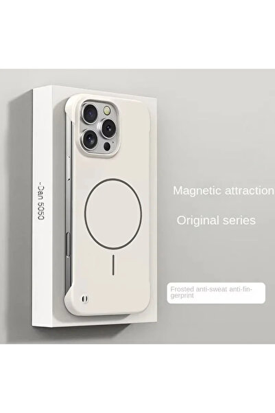 Choice80 غلاف هاتف حماية أبيض فائق النحافة غير لامع بدون إطار لهاتف iPhone 16...