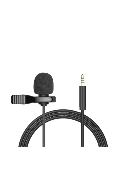 Choice1 ميكروفون صغير محمول بطول 1.5 متر، مزود بمشبك تثبيت، بأسلاك، USB/3.5 م...