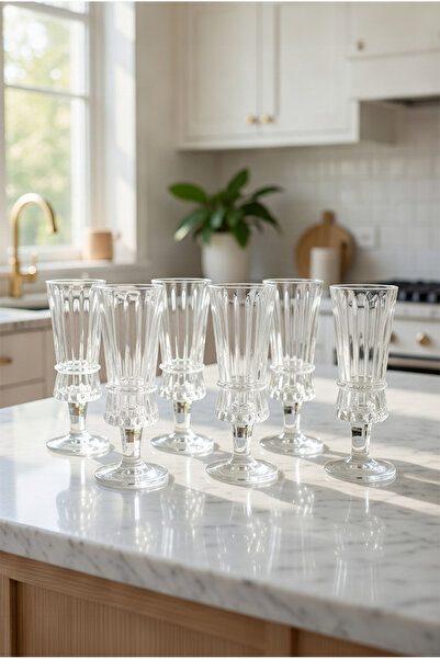 FH finehome Pure 6-Piece Coffee Side Glass Cups