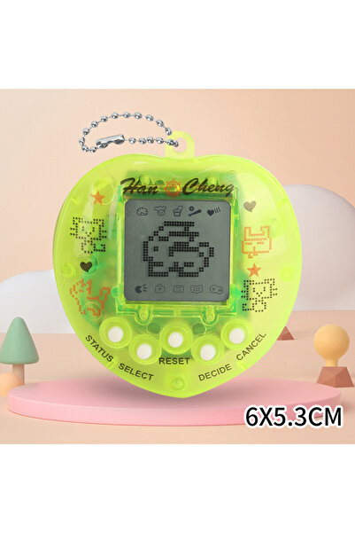 Choice5 3072 سلسلة مفاتيح حيوانات أليفة افتراضية خضراء للأطفال، لعبة إلكتروني...