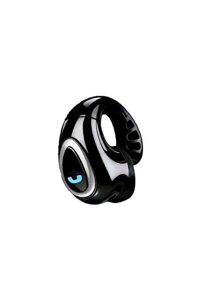 Choice1 سماعة أذن لاسلكية سوداء بتقنية بلوتوث، مفرد أذن، مفتوحة الأذن، مزودة ...