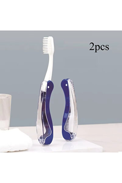 Choice3 2pcs Dark Blue Hygiene Oral Portable Disposable Foldable Travel Campi...