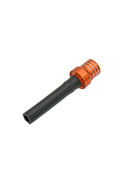 Choice5 Orange 01 Motorcycle Gas Fuel Cap Valve Vent Breather Hose Tube For K...