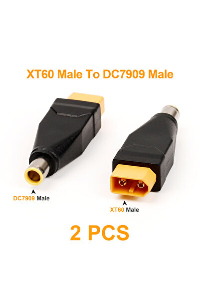 Choice 2 XT60 ذكر إلى DC7909 ذكر 1/2 قطعة XT60 ذكر أنثى إلى DC7909 ذكر أنثى ق...