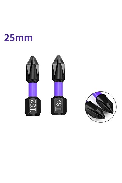 Choice4 قطعتان من رؤوس مفكات مغناطيسية D1 مضادة للصدمات، عالية الصلابة ، مانع...