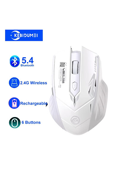 choice2 ماوس كيبيدومي أسود بتقنية بلوتوث 5.4، ماوس لاسلكي ثنائي الوضع 2.4 جيج...