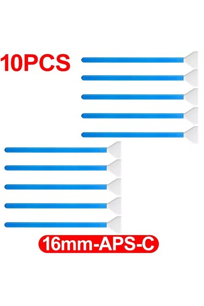 choice2 مجموعة مسحات تنظيف مستشعر الكاميرا العالمية مقاس 16 مم - 10 قطع، مناس...