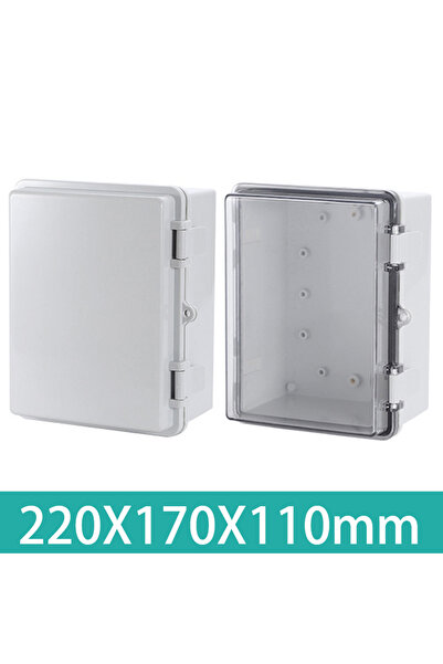 Choice3 غطاء شفاف 220×170×110 مم، علبة بلاستيكية مقاومة للماء بمعيار IP67 مزو...
