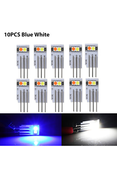 choice2 مجموعة إضاءة داخلية مطورة باللونين الأزرق والأبيض لألواح أبواب سيارات...