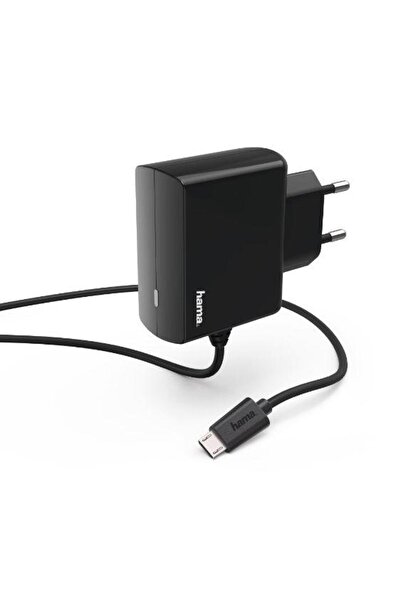 Hama Mains Charger 183247, micro-USB, 12W, 1m cable (Black)