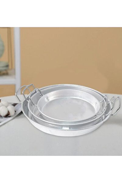 Smart Kitchen 3-piece baking and cake pan set with handle, non-stick, oven-sa...