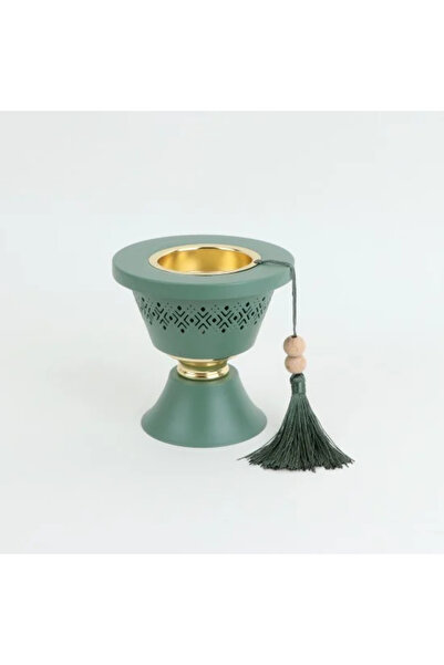 Generic Metal Incense Burner with Engravings
