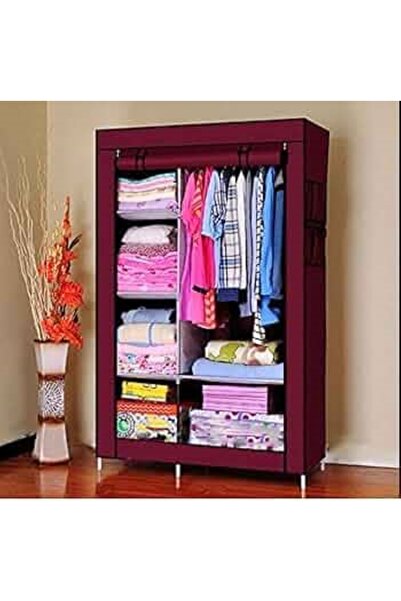 HomeNew Tennis fabric wardrobe - excellent condition - organized and functional