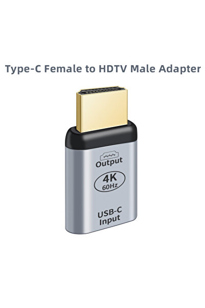 Choice1 Type-C to HDTV-ZJT Type-C to HDTV DP Adapter 4K60Hz Audio Video Conve...