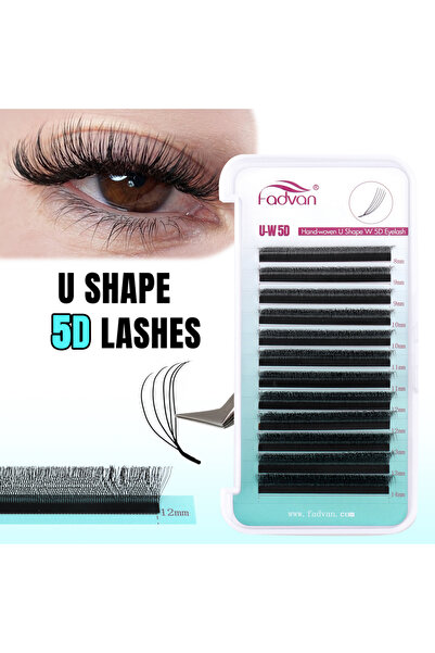 Choice64 8-14mm MIX 0.07mm D UXWYC FADVAN U Shape 3D/4D/5D/YY Eyelashes Exten...