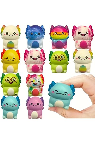 Choice مجموعة عشوائية من 12 قطعة، 12/24 قطعة، ألعاب ضغط صغيرة لطيفة على شكل س...