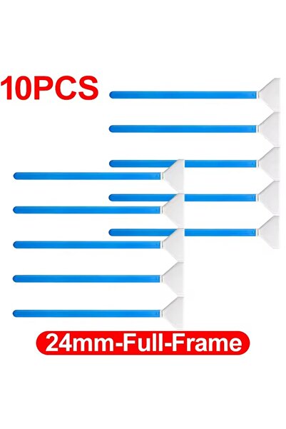 Choice5 مجموعة مسحات تنظيف مستشعر الكاميرا العالمية 24 مم - 10 قطع لمستشعر CC...