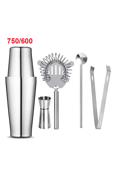 Choice6 5pcs 750x600 1/6/9/11pcs Boston Shaker Professional Stainless Steel B...