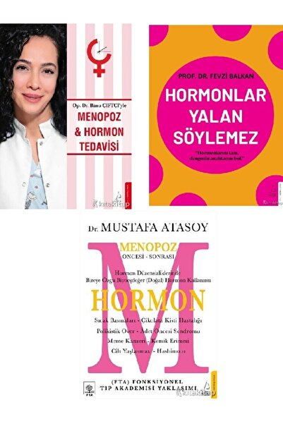Destek Yayınları Menopoz ve Hormon Tedavisi - Hormon - Hormonlar Yalan Söylem...