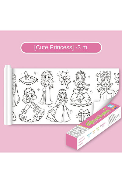 Choice10 Cute Princess 3 Meters Children Montessori Toys Early Educational Gr...