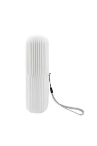 Choice1 قطعة واحدة بيضاء اللون، حامل فرشاة أسنان محمول، حامل معجون أسنان للحم...