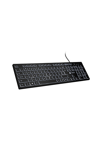Natec Tastatura Herring Slim, Wired, USB (Negru)