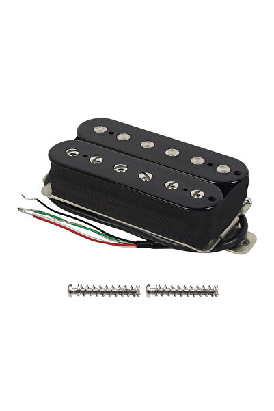 Choice5 Black Bridge FLEOR 1PCS Alnico 2 Humbucker Electric Guitar kup Double...