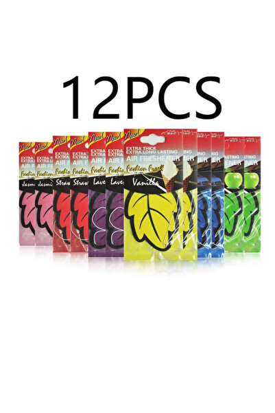 Choice5 12 قطعة - مزيج من 3 إلى 60 قطعة من معطر جو السيارة برائحة الشاي الطبي...