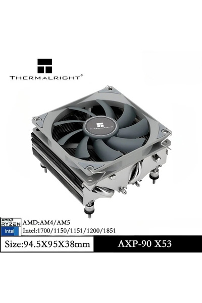 Choice3 لا يوجد لون ثابت AXP-90 X53 Thermalright AXP90-X53 مبرد هواء منخفض ال...