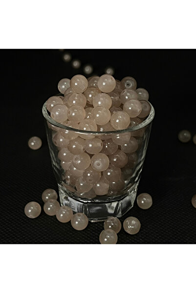 Choice9 Coffee 60pcs 8mm Round Glass Beads Classic Simplicity Beautiful Loose...