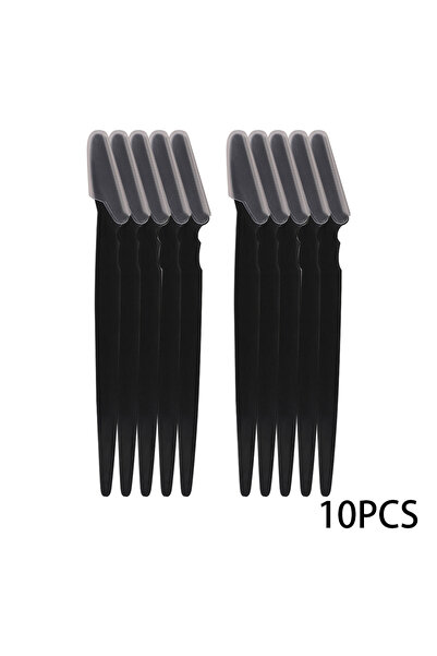 Choice3 مجموعة شفرات حلاقة سوداء مكونة من 10 قطع، متعددة الاستخدامات للحواجب ...