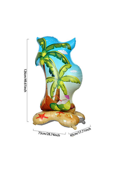 Choice4 كما هو موضح، شجرة جوز الهند الكبيرة القائمة رباعية الأبعاد، شجرة نخيل...