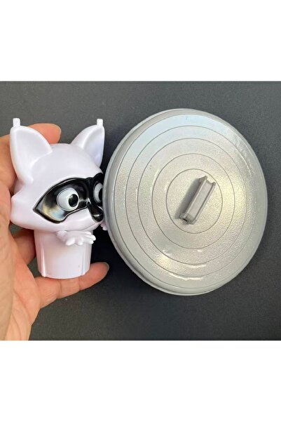 choice2 1pc white Raccoon Cute Raccoon Dog Sheep Toilet Paper Holder Playful ...