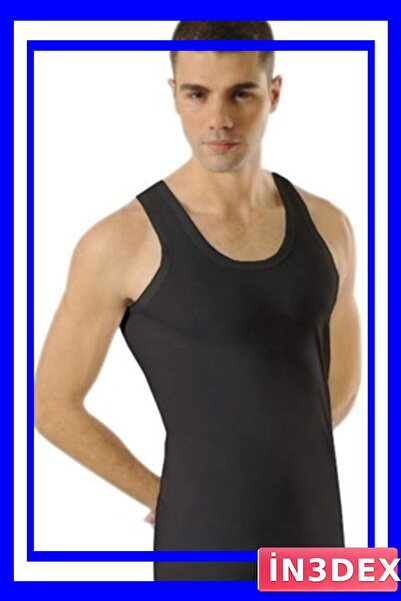 İN3DEX Classic Athlete with Thick Straps for Men Black Color