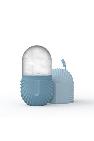 Choice9 B blue Ice Face Roller Ice Cube Beauty Massage Silicone Ice Mold For ...